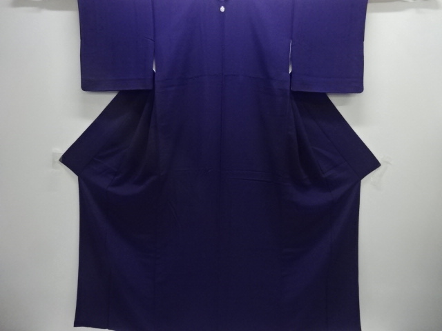 一つ紋色無地着物